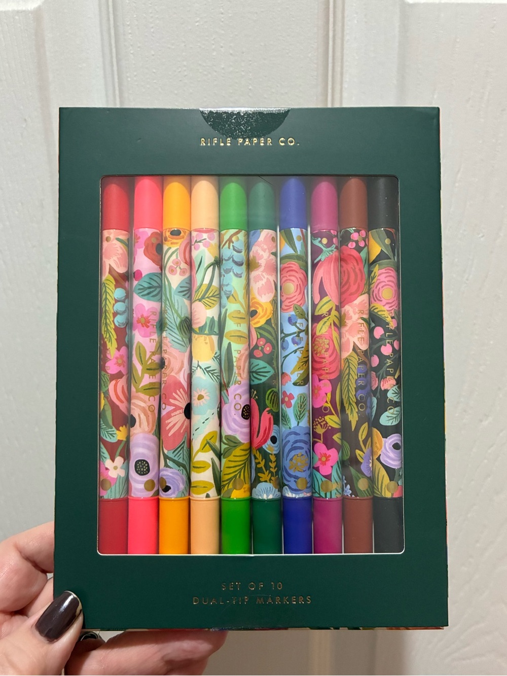 Rifle Paper Co. Set of 10 Dual Tipped Markers
